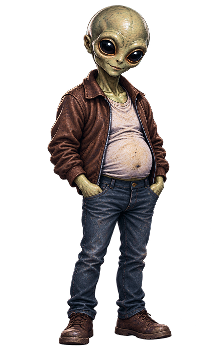 Retrato de Utan Bavier, da espécie Vega